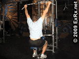 Wide grip front pulldown